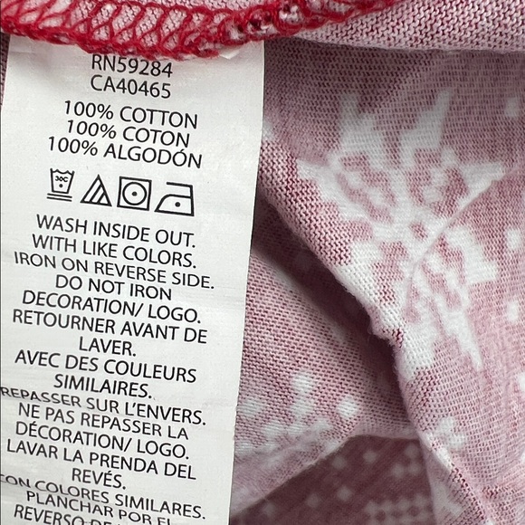 The Children’s Place - Girl’s Winter Dresses - Red, White Snowflakes - Small 5/6 - Picture 11 of 13